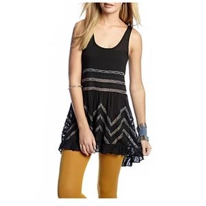 Free people voile lace dress